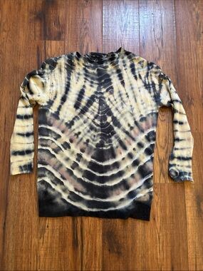 Raquel Allegra tie dye merino wool cashmere size 0